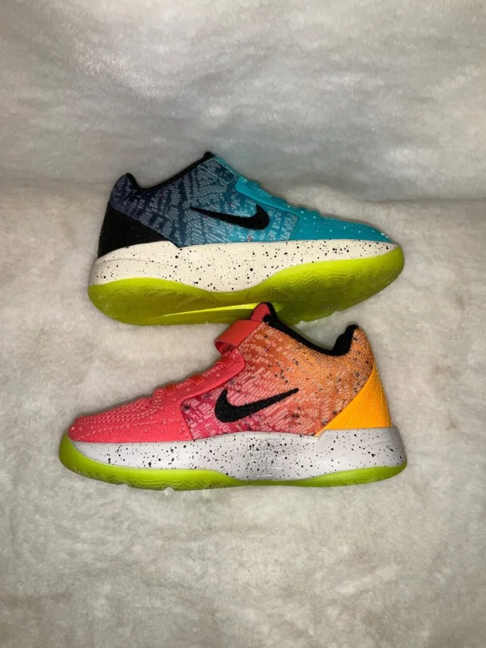 Nike Ja 2x Kid Kool-Aid Mixed Berry size 10.5 Youth: Great condition - Picture 8 of 9